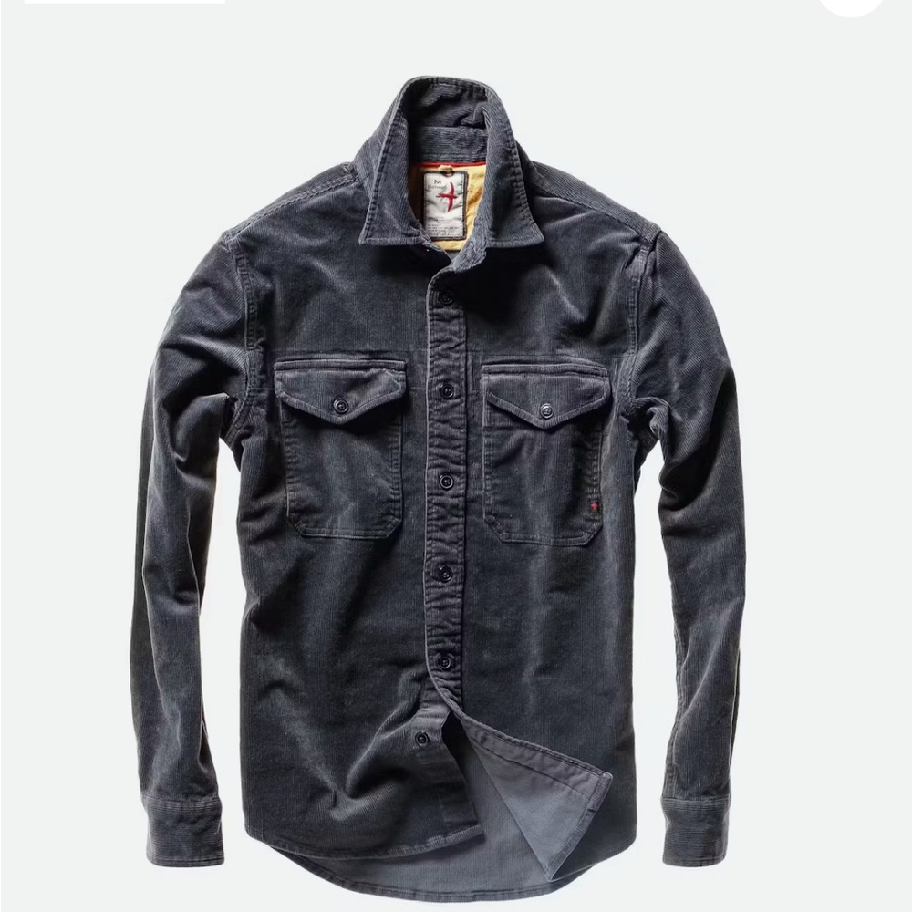 RELWEN
Corduroy Workshirt
 in Carbon